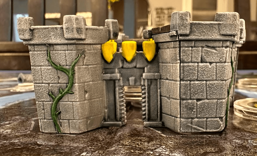 Painted castle mini