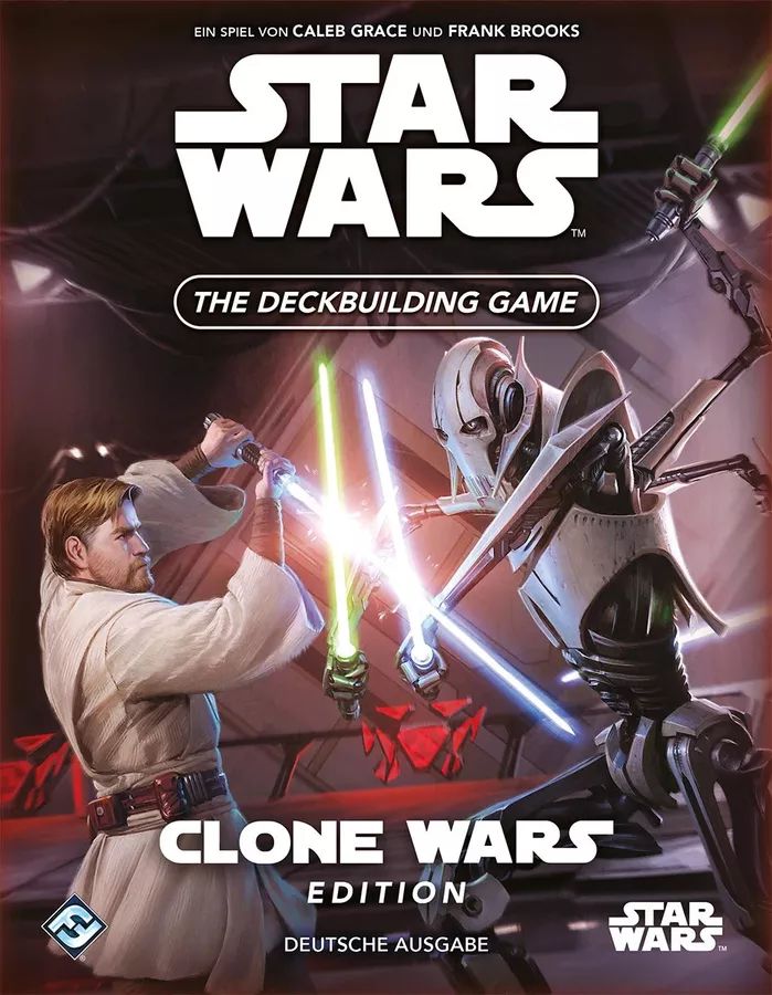 Box cover for Star Wars The Deckbuilding Game: Close Wars Edition.
