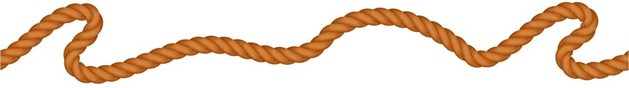 Cartoon graphic of a cowboy rope